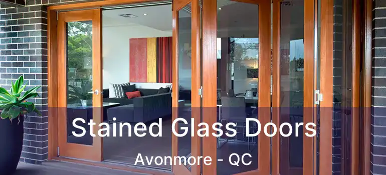  Stained Glass Doors Avonmore - QC