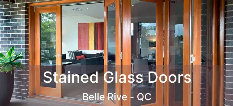  Stained Glass Doors Belle Rive - QC