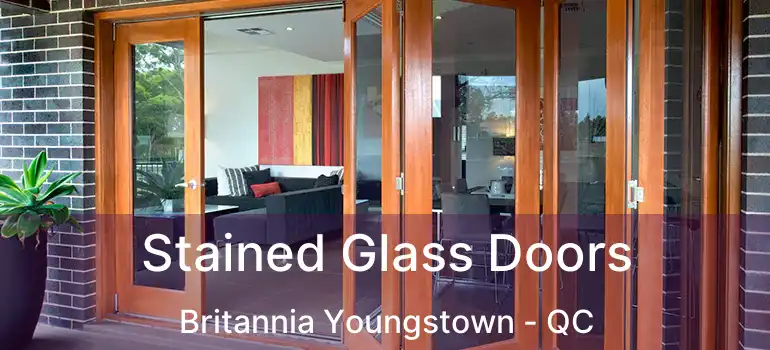  Stained Glass Doors Britannia Youngstown - QC