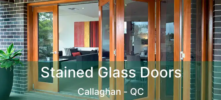  Stained Glass Doors Callaghan - QC