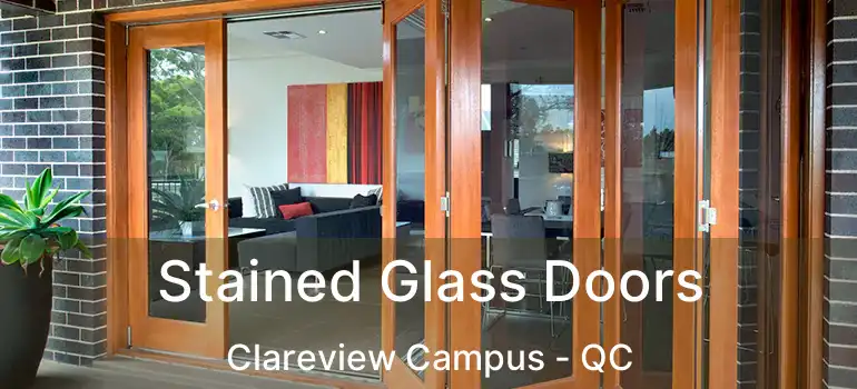  Stained Glass Doors Clareview Campus - QC