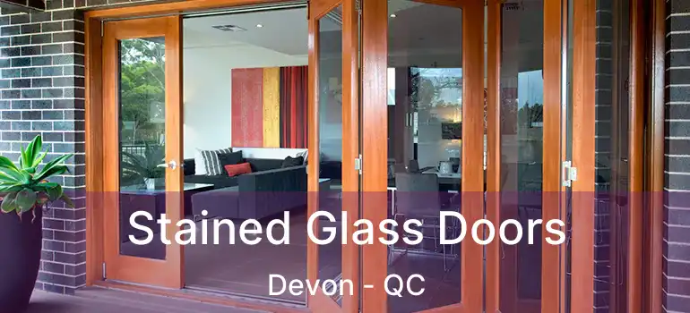  Stained Glass Doors Devon - QC