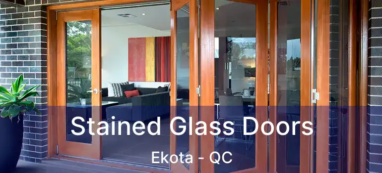  Stained Glass Doors Ekota - QC