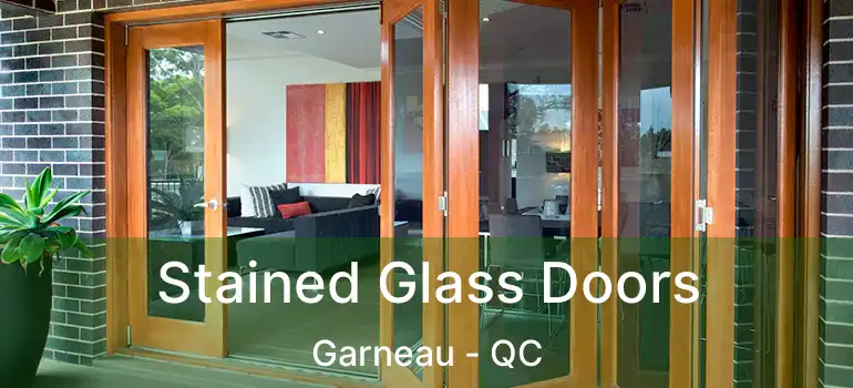  Stained Glass Doors Garneau - QC