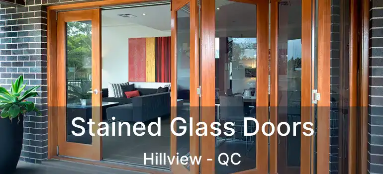  Stained Glass Doors Hillview - QC