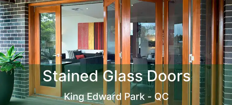 Stained Glass Doors King Edward Park - QC