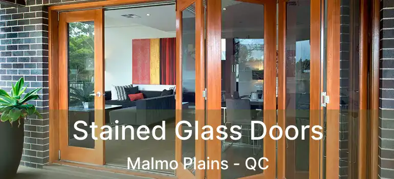  Stained Glass Doors Malmo Plains - QC