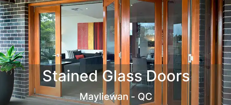  Stained Glass Doors Mayliewan - QC
