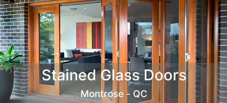  Stained Glass Doors Montrose - QC