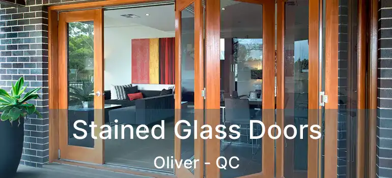  Stained Glass Doors Oliver - QC