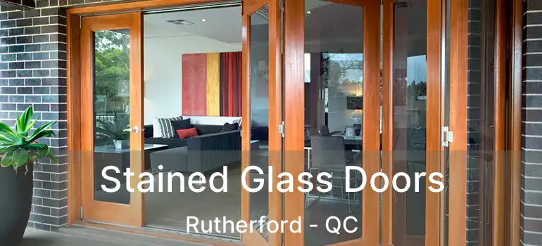  Stained Glass Doors Rutherford - QC