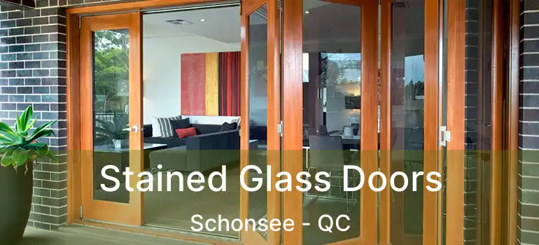  Stained Glass Doors Schonsee - QC