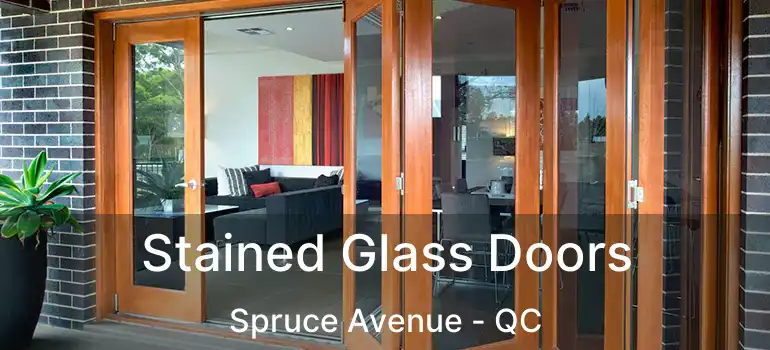  Stained Glass Doors Spruce Avenue - QC