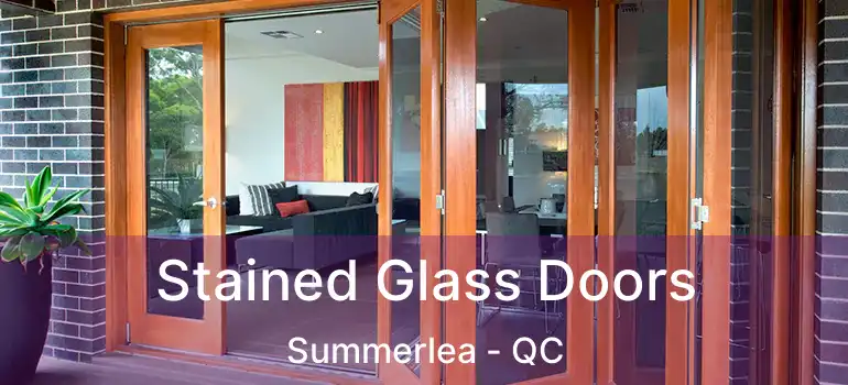  Stained Glass Doors Summerlea - QC
