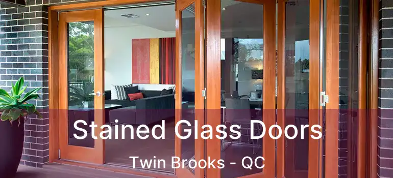  Stained Glass Doors Twin Brooks - QC
