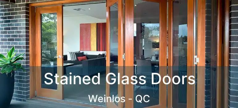  Stained Glass Doors Weinlos - QC