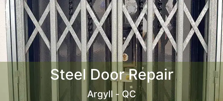  Steel Door Repair Argyll - QC