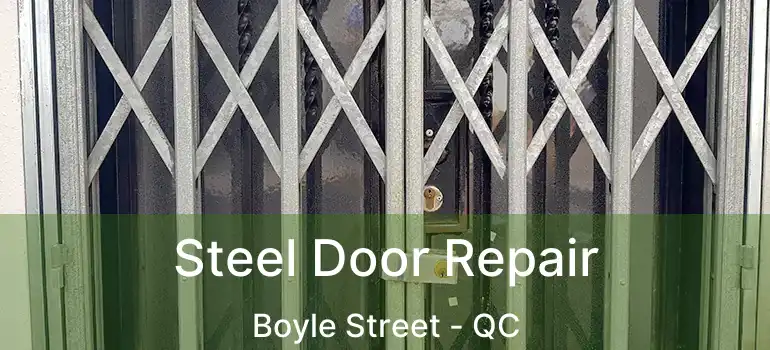  Steel Door Repair Boyle Street - QC