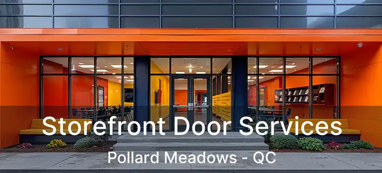  Storefront Door Services Pollard Meadows - QC