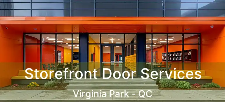  Storefront Door Services Virginia Park - QC