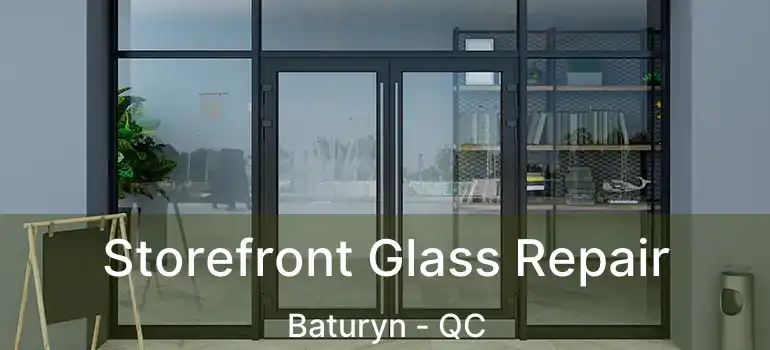  Storefront Glass Repair Baturyn - QC