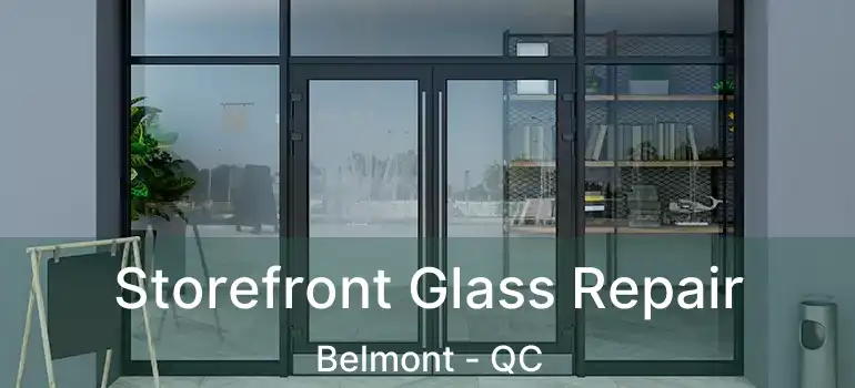  Storefront Glass Repair Belmont - QC