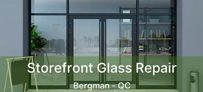  Storefront Glass Repair Bergman - QC
