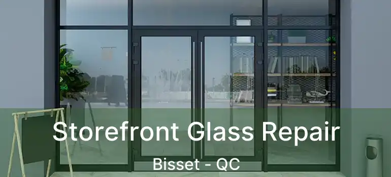  Storefront Glass Repair Bisset - QC