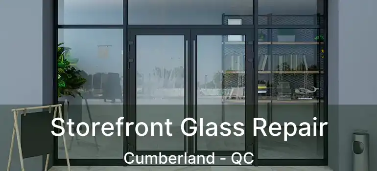  Storefront Glass Repair Cumberland - QC
