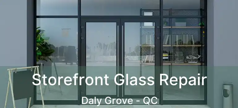  Storefront Glass Repair Daly Grove - QC