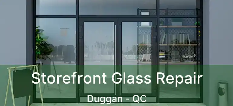  Storefront Glass Repair Duggan - QC