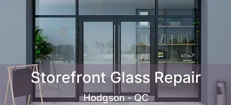  Storefront Glass Repair Hodgson - QC