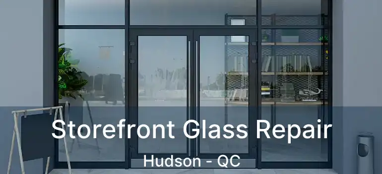  Storefront Glass Repair Hudson - QC