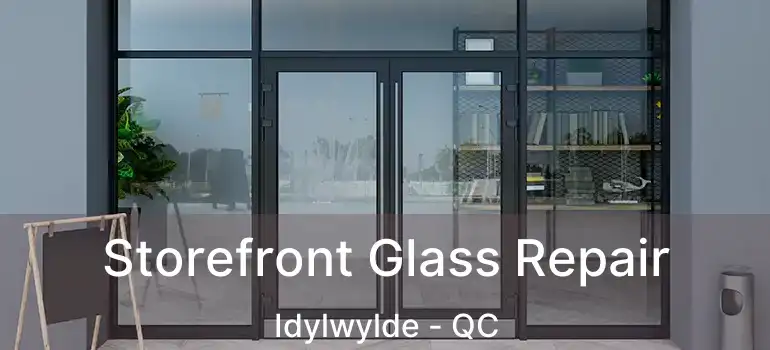  Storefront Glass Repair Idylwylde - QC