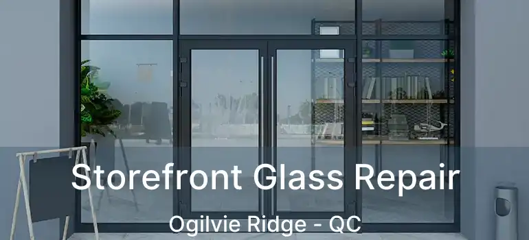  Storefront Glass Repair Ogilvie Ridge - QC