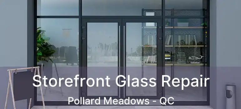  Storefront Glass Repair Pollard Meadows - QC