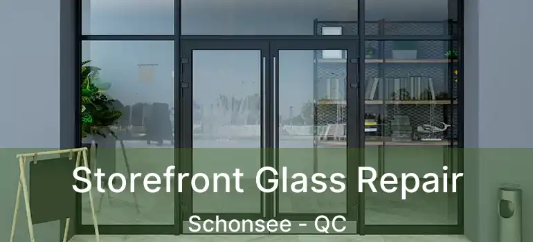  Storefront Glass Repair Schonsee - QC