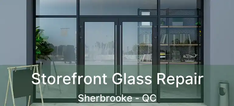  Storefront Glass Repair Sherbrooke - QC