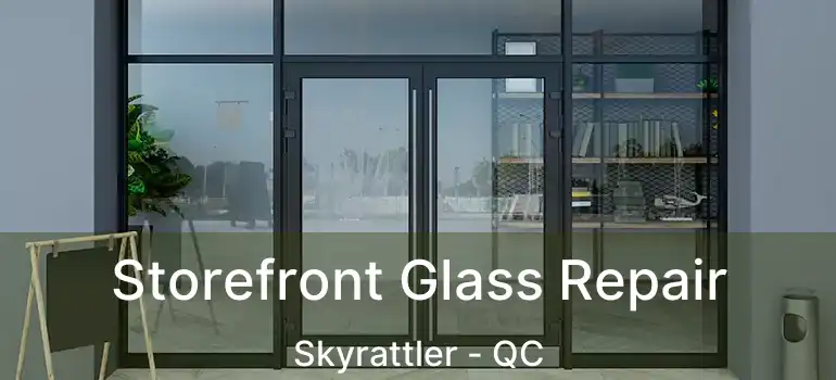  Storefront Glass Repair Skyrattler - QC