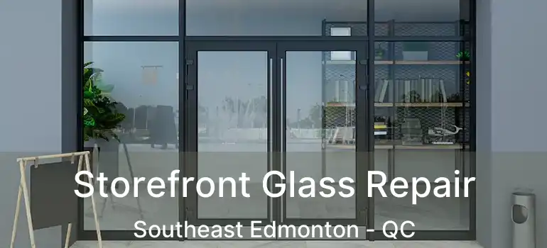  Storefront Glass Repair Southeast Edmonton - QC