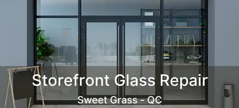  Storefront Glass Repair Sweet Grass - QC