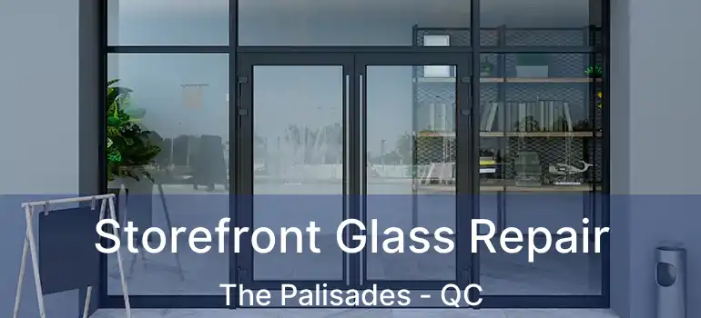  Storefront Glass Repair The Palisades - QC