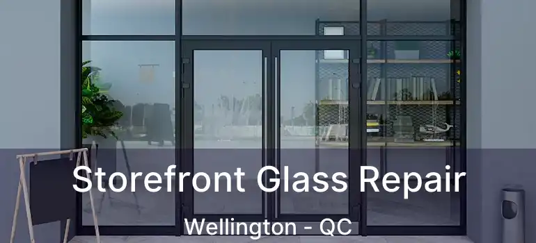  Storefront Glass Repair Wellington - QC