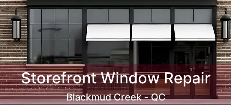  Storefront Window Repair Blackmud Creek - QC