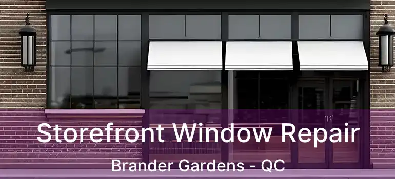  Storefront Window Repair Brander Gardens - QC