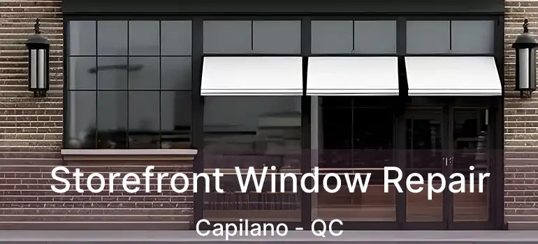  Storefront Window Repair Capilano - QC