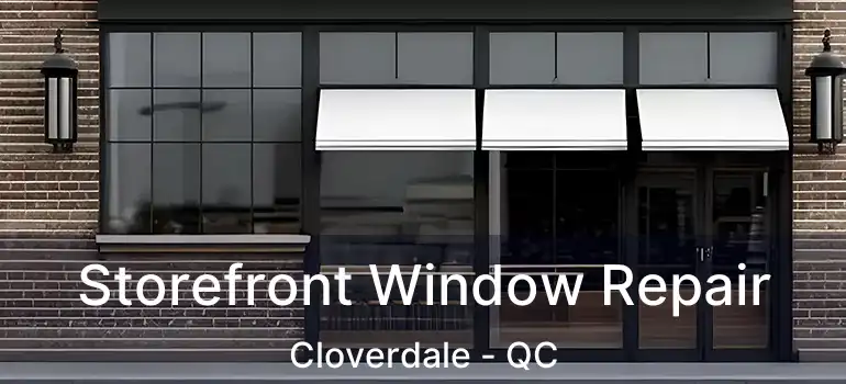  Storefront Window Repair Cloverdale - QC