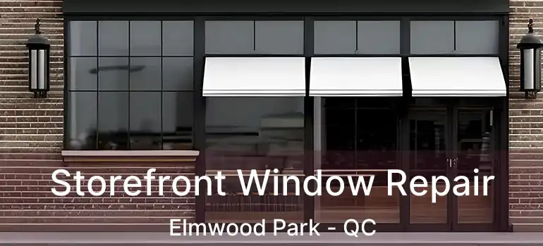  Storefront Window Repair Elmwood Park - QC