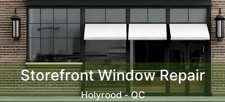  Storefront Window Repair Holyrood - QC