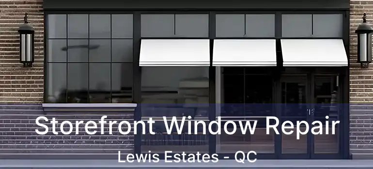  Storefront Window Repair Lewis Estates - QC